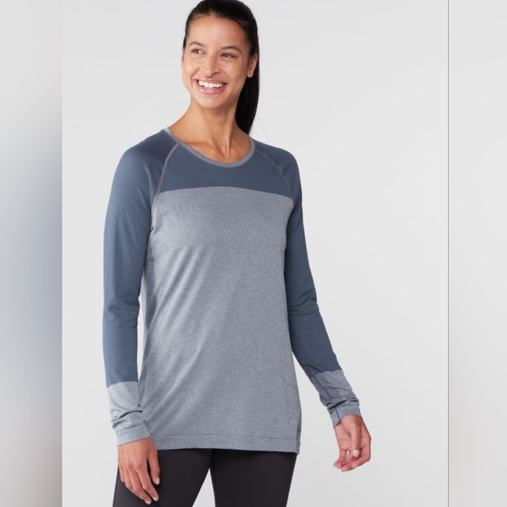 Icebreaker Cool-Lite™ Merino Motion Seamless Long Sleeve Crewe T-Shirt M